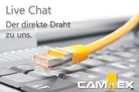 CAMTEX ist jetzt auch per Live-Chat erreichbar
