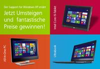 bluechip belohnt Kunden beim Wechsel von Windows XP auf Windows 8.1