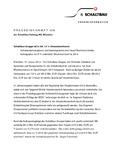 Schaltbau-Gruppe 2013 mit 7,9 % Umsatzwachstum