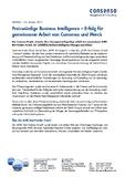 Preiswürdige Business Intelligence – Erfolg für gemeinsame Arbeit von Consenso und Merck