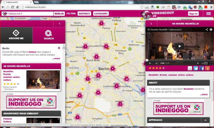 The first video guide for Berlin