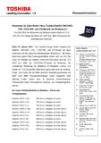 Notebooks für jeden Bedarf: Neue Toshiba Satellite C50/C50D-, C55-, C70/C70D- und C75-Modelle mit Windows 8.1