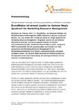 BrandMaker ist erneut Leader im Gartner Magic Quadrant für Marketing Resource Management BrandMaker ist erneut Leader im Gartner Magic Quadrant für Marketing Resource Management