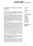 Peter Weibel erhält den Oskar Kokoschka- Preis 2014