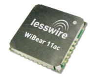 Ultrakompaktes multifunktionales Wireless-Modul unterstützt WLAN 802.11 ac-Standard und Bluetooth 4.0