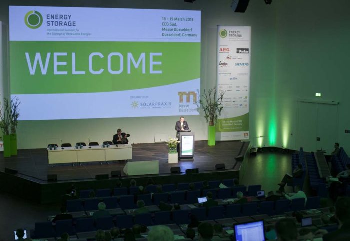 Impulsgeber Energiespeicher: Kongressmesse Energy Storage auf internationalem Erfolgskurs    Düsseldorfer Messegesellschaft gestaltet dynamischen Prozess der Branche mit