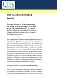 CEB Clean Energy Building beginnt