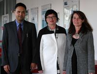 Indischer Generalkonsul informiert sichüber die Arbeit des „India Study Centre“ der Hochschule Bremen