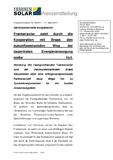 Frankensolar setzt durch die Kooperation mit Braas den zukunftsweisenden Weg der dezentralen Energieversorgung weiter fort