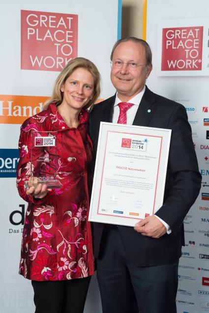 PASCOE zum dritten Mal in Folge ausgezeichnet: „Deutschlands Beste Arbeitgeber 2014“ (FOTO)