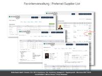 Favoritenverwaltung | Preferred Supplier List: BetterHeads verschafftÜberblick über alle Personalberateraktivitäten im Unternehmen