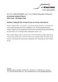 Schaltbau Holding AG: 25% dividend increase to? 0.96 per share planned