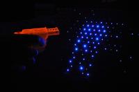 TU Ilmenau: Lichtkunst aus der Wasserpistole