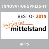 pds erhält für seine Service-App ?Best-Of? Innovationspreis-Auszeichnung 2014 der Initiative Mittelstand