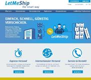 Neuer Look für die Versandplattform LetMeShip