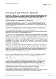 think project! jetzt ISO 27001 zertifiziert