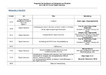 Delegation aus Finnland besucht am 6. Mai die Region Hannover