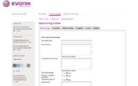 Digitaler Workflow für Evonik-Sponsorings