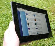 10 Zoll Tablet Sony Xperia Z2 mit hervorragender Bildqualität auch für den Außeneinsatz geeignet im Test bei prad.de