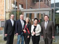 Informationsaustausch zum Fachkräftebedarf: Hoher Besuch im Welcome Center Heilbronn-Franken