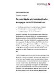 Ceyoniq Media setzt sozialpolitische Kampagne der AGW Bielefeld um