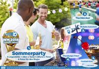Tippen und Sommerparty abräumen