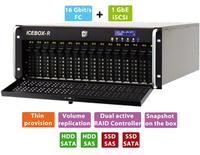 N-TEC Enterprise SAN Storage mit 16 GBit/s Fibre Channel und Thin Provisioning