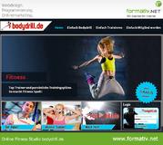 Webdesign und Programmierung für neues Online Fitness Studio