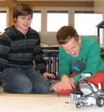 Roboterwettbewerb an der Realschule Dingolfing