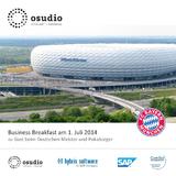 Osudio Business Breakfast beim  Deutschen Meister und Pokalsieger