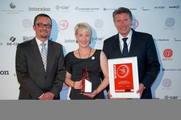Ruhr-Domains mit eco Award ausgezeichnet