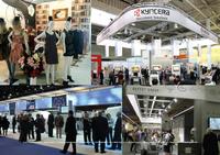Interpret Messe-Hostessen im Einsatz
