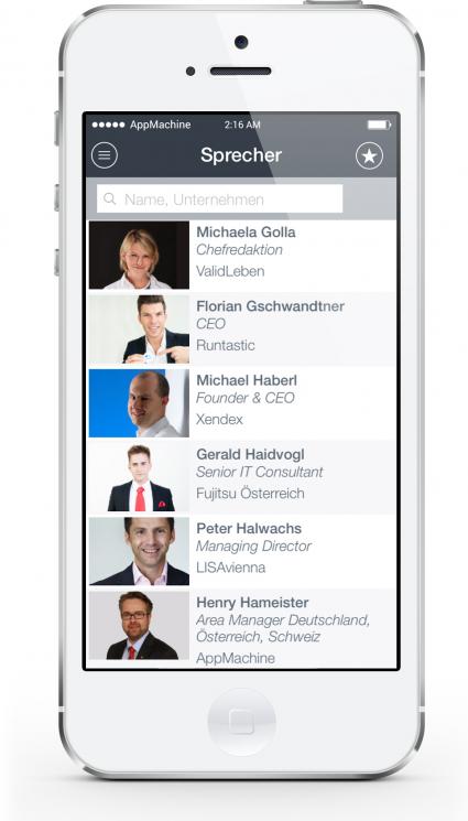 ÜBERALL App Congress in Wien erstmals mit eigener Konferenz-App / ÜBERALL und AppMachine stellen gemeinsam App für #UEBERALLat bereit (FOTO)