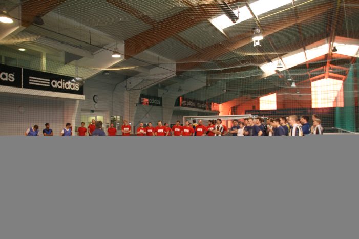 Anpfiff, Schuss und 152 Tore beim 1. AraCom Fußball Cup