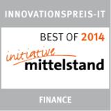 Prädikat BEST OF 2014 der Initiative Mittelstand für pfsbausparen