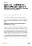 Das beste MailStore aller Zeiten: MailStore Server 9