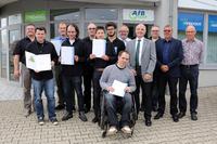 Sechs Auszubildende haben am AfB-Standort in Düren erfolgreich ihre Abschlussprüfung zum ?Fachpraktiker für IT-Systeme? bestanden.
