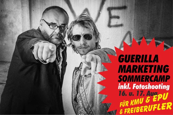 Guerilla-Marketing Seminar mit dem Werbetherapeuten