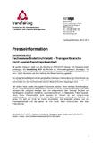 transfairlog 2014: Fachmesse findet nicht statt – Transportbranche nicht ausreichend repräsentiert
