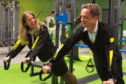Wachstumsmarkt Firmenfitness: Stärkster Anbieter ist Fitness First / Rund 1.800 Unternehmen und 85.000 Firmenmitglieder setzen auf das ganzheitliche Konzept des Gesundheitsdienstleisters (FOTO)