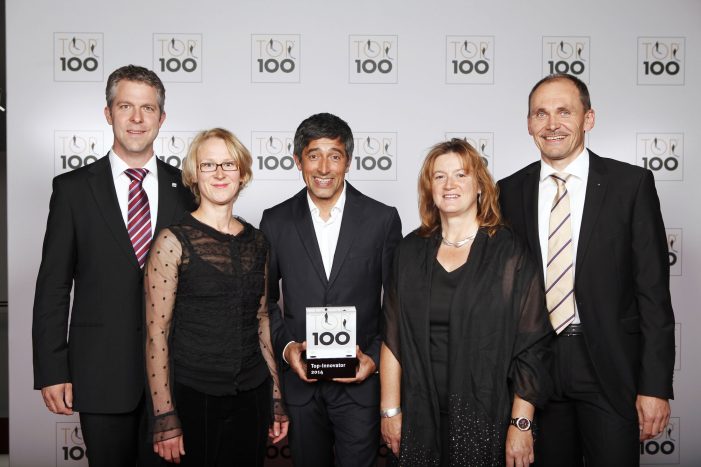 Konstruktionsgruppe Bauen ist ein Top-Innovator: Unternehmen aus Kempten bei Top 100 erfolgreich  Ehrung durch Ranga Yogeshwar beim Deutschen Mittelstands-Summit