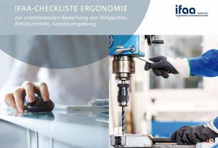ifaa entwickelt Checkliste Ergonomie zur praktischen Anwendung im Betrieb (FOTO)