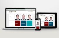 Online Maßanzug für Stuttgarter Anwaltskanzlei Kurz Pfitzer Wolf&Partner von visual4