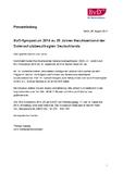 BvD-Symposium 2014 zu 25 Jahren Berufsverband der Datenschutzbeauftragten Deutschlands