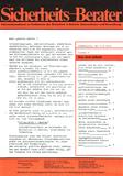 Der Sicherheits-Berater wird 40 Jahre alt Der Sicherheits-Berater wird 40 Jahre alt