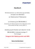 Erstes Handbuch zur Einführung einer Network Access Control-Lösung nach DIN EN 80001-1 in Krankenhäusern und Kliniken