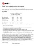 Avnet Inc. gibt Ergebnisse des 4. Quartals und des Geschäftsjahres 2014 bekannt