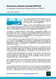 QS solutions präsentiert QuickStart SERVICE