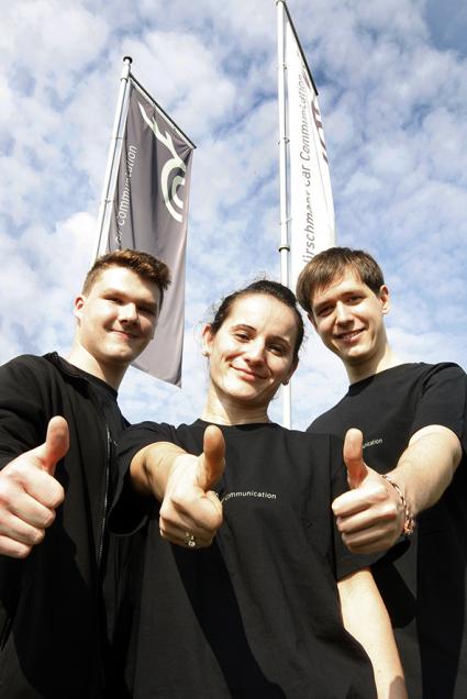 Voll auf Empfang: Neue Azubis bei Hirschmann Car Communication / Nachwuchs für den Hauptsitz Neckartenzlingen (FOTO)