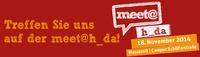 Hilscher auf der Firmenkontaktmesse meet@h_da am 18. November 2014